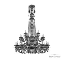 Подвесная люстра Bohemia Ivele Crystal 1402/16+8+4/400/XL-160/2d Ni M731