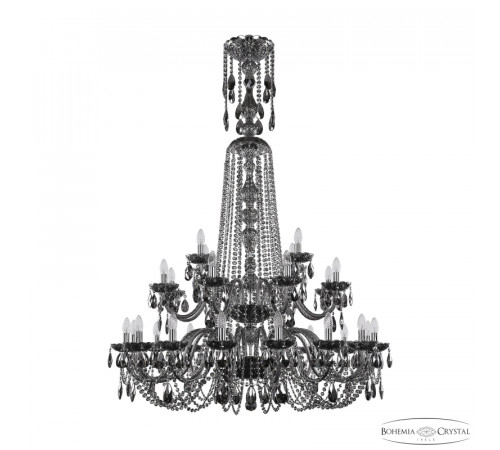 Подвесная люстра Bohemia Ivele Crystal 1402/16+8+4/400/XL-160/2d Ni M731 Подвесная люстра Bohemia Ivele Crystal 1402/16+8+4/400/XL-160/2d Ni M731
