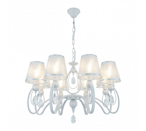 Подвесная люстра Arte Milano 347203/8 WT+SL Подвесная люстра Arte Milano 347203/8 WT+SL
