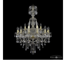 Подвесная люстра Bohemia Ivele Crystal 1415/12+6/220/XL-86 G