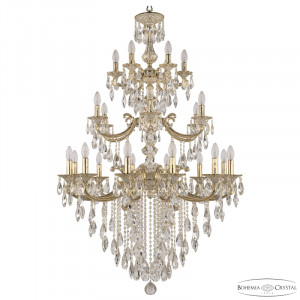 Подвесная люстра Bohemia Ivele Crystal Verona 72108/12+6+6/300/3d B GW