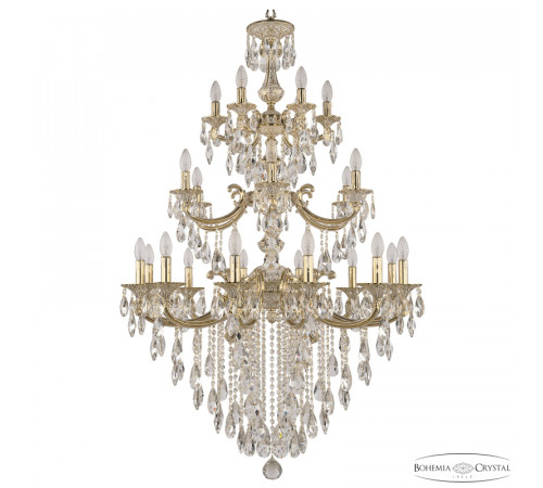 Подвесная люстра Bohemia Ivele Crystal Verona 72108/12+6+6/300/3d B GW Подвесная люстра Bohemia Ivele Crystal Verona 72108/12+6+6/300/3d B GW