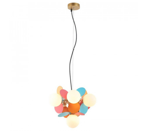 Подвесная люстра Lumien Hall Ilmari LH4136/6P-GD-MIX Подвесная люстра Lumien Hall Ilmari LH4136/6P-GD-MIX