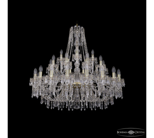 Подвесная люстра Bohemia Ivele Crystal 1403/20+10+5/360 G