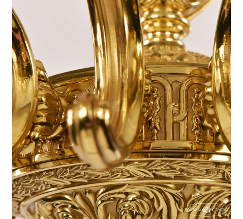 Подвесная люстра Bohemia Ivele Crystal Verona 72402/16/300 G FA1B Подвесная люстра Bohemia Ivele Crystal Verona 72402/16/300 G FA1B