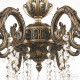 Подвесная люстра Bohemia Ivele Crystal AL79101/8/250 A SGB
