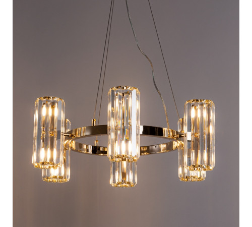 Подвесная люстра Arte Lamp Santorini A1049SP-12GO Подвесная люстра Arte Lamp Santorini A1049SP-12GO