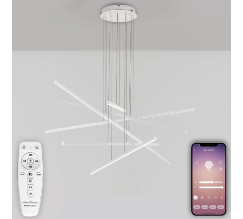 Подвесная люстра Natali Kovaltseva Line LED LAMPS 81106/6C Подвесная люстра Natali Kovaltseva Line LED LAMPS 81106/6C