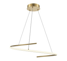 Подвесная люстра Maytoni Curve MOD242PL-L33BSK