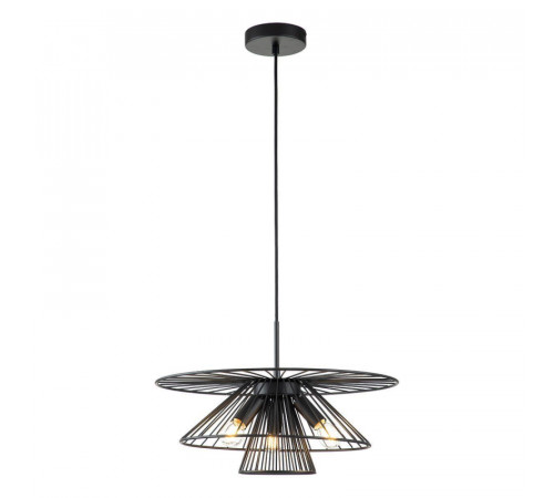 Подвесная люстра Indigo Strato 10016/3P Black V000287 Подвесная люстра Indigo Strato 10016/3P Black V000287