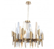 Подвесная люстра Crystal Lux CASA SP-PL12 BRASS