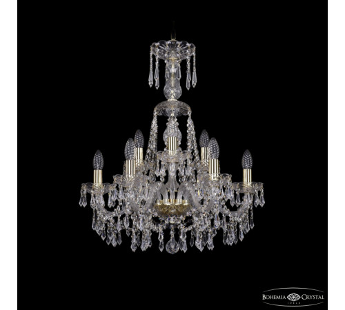 Подвесная люстра Bohemia Ivele Crystal 1403/6+3/195/XL-65 G Подвесная люстра Bohemia Ivele Crystal 1403/6+3/195/XL-65 G