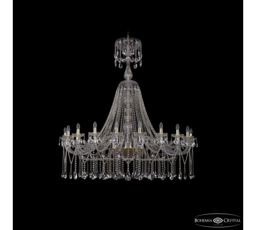 Подвесная люстра Bohemia Ivele Crystal 1413/20/530/XL-158 G Подвесная люстра Bohemia Ivele Crystal 1413/20/530/XL-158 G