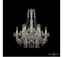 Подвесная люстра Bohemia Ivele Crystal 1409/6+3/195/h-63 G