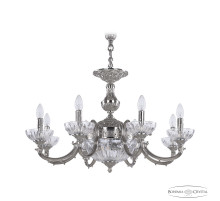Подвесная люстра Bohemia Ivele Crystal Verona 72209P/8/210 Ni P Clear/M-1H
