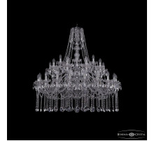 Подвесная люстра Bohemia Ivele Crystal 1413/20+10+5/400/2d Ni