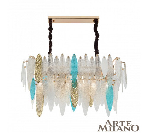 Подвесная люстра Arte Milano 0863B.L900.W350.H510.E14.6G Подвесная люстра Arte Milano 0863B.L900.W350.H510.E14.6G