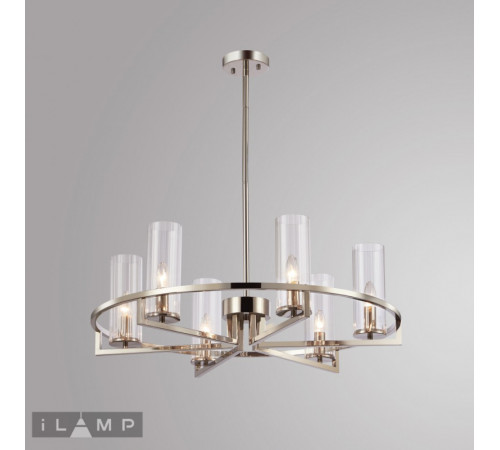 Подвесная люстра iLamp Evolution 6806-6 NIC Подвесная люстра iLamp Evolution 6806-6 NIC