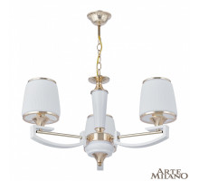 Подвесная люстра Arte Milano Florentia-2457 302457/3 Wh/Gd