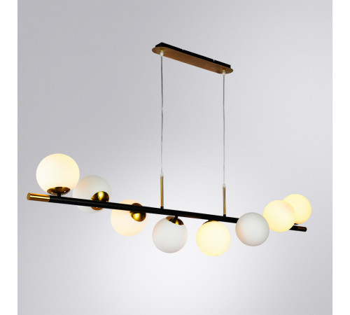 Подвесная люстра Arte Lamp Alcor A2224SP-8BK Подвесная люстра Arte Lamp Alcor A2224SP-8BK