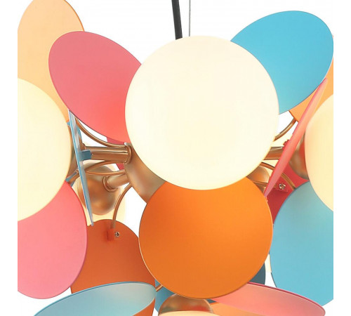 Подвесная люстра Lumien Hall Ilmari LH4136/6P-GD-MIX Подвесная люстра Lumien Hall Ilmari LH4136/6P-GD-MIX