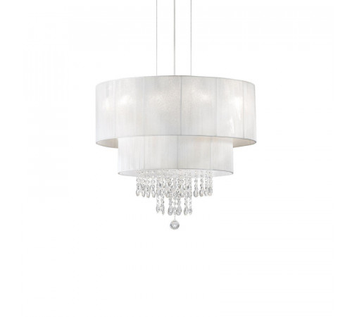 Подвесная люстра Ideal Lux Opera SP4 Bianco 182179 Подвесная люстра Ideal Lux Opera SP4 Bianco 182179