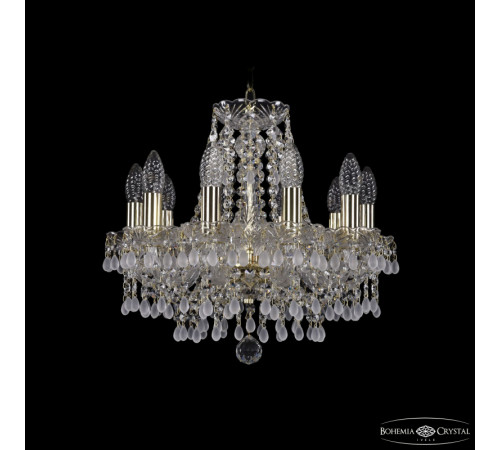 Подвесная люстра Bohemia Ivele Crystal 1410/10/141 G V0300 Подвесная люстра Bohemia Ivele Crystal 1410/10/141 G V0300