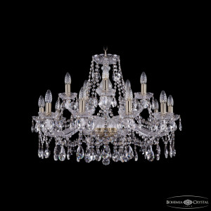Подвесная люстра Bohemia Ivele Crystal 1413/10+5/300 Pa