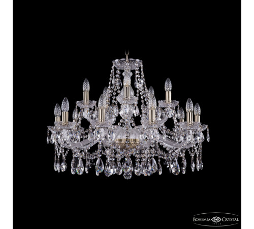 Подвесная люстра Bohemia Ivele Crystal 1413/10+5/300 Pa Подвесная люстра Bohemia Ivele Crystal 1413/10+5/300 Pa