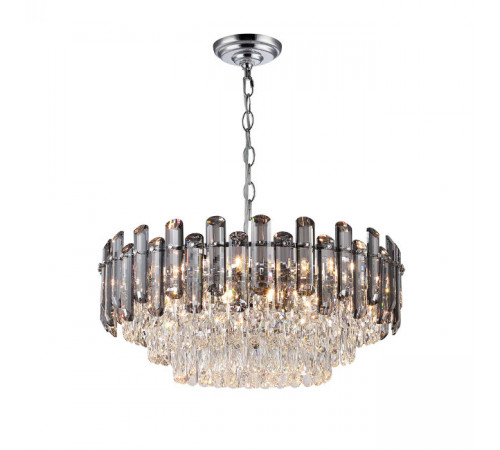Подвесная люстра Lumien Hall Iterri LH0061/12P-CR-SMK-CL Подвесная люстра Lumien Hall Iterri LH0061/12P-CR-SMK-CL