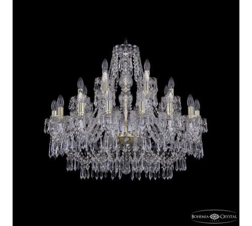 Подвесная люстра Bohemia Ivele Crystal 1403/16+8+4/300 G Подвесная люстра Bohemia Ivele Crystal 1403/16+8+4/300 G