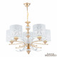 Подвесная люстра Arte Milano Florentia-2097 302097/5 Wh/Gd