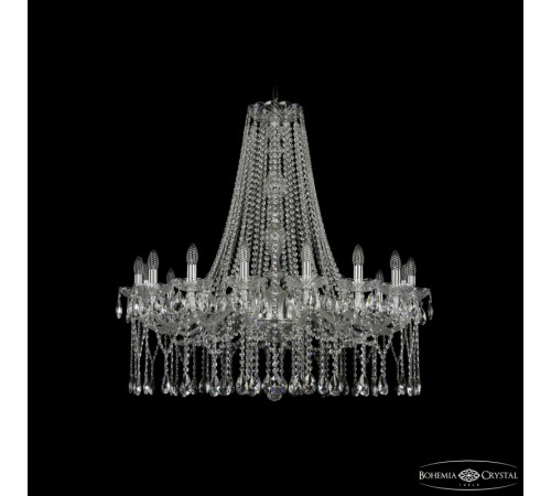 Подвесная люстра Bohemia Ivele Crystal 1413/16/360/h-100 Ni