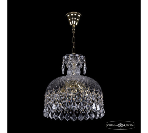 Подвесная люстра Bohemia Ivele Crystal 14781/30 G Leafs Подвесная люстра Bohemia Ivele Crystal 14781/30 G Leafs