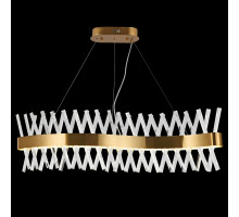 Подвесная люстра Natali Kovaltseva Halos LED LAMPS 81357 GOLD SATIN