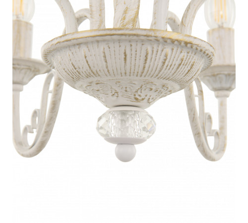 Подвесная люстра Arte Milano 342620/6 WT+G Подвесная люстра Arte Milano 342620/6 WT+G