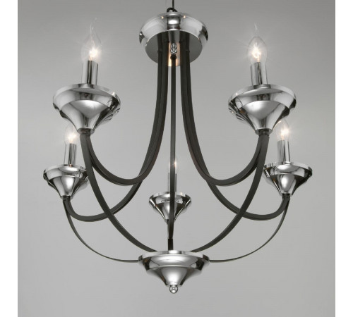 Подвесная люстра Eurosvet Lazzaro 60098/5 хром