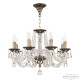 Подвесная люстра Bohemia Ivele Crystal AL16302/8/195 SGB