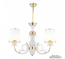 Подвесная люстра Arte Milano Florentia-1097 301097/3 Wh/Gd