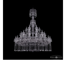 Подвесная люстра Bohemia Ivele Crystal 1413/24+12+6/530/XL-176 Ni