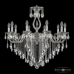 Подвесная люстра Bohemia Ivele Crystal Verona 72401/10/300 B NB FH1M