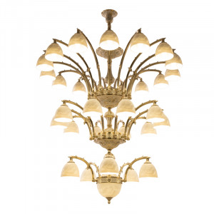 Подвесная люстра Bohemia Ivele Crystal Verona 72111P/5+10+15/420/3d GW P1 D Angel