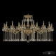 Подвесная люстра Bohemia Ivele Crystal Verona 72107/24/590 A G