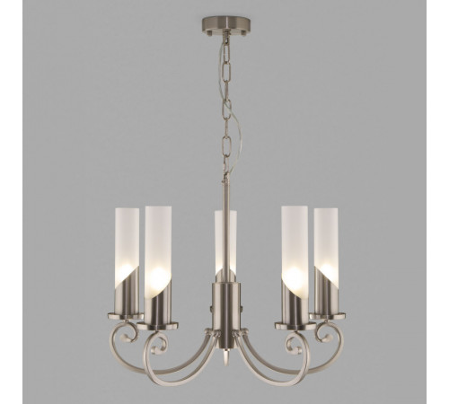 Подвесная люстра Eurosvet 60117/5 никель