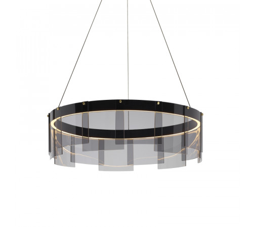 Подвесная люстра Delight Collection Stratos D8825P/S black/smoky