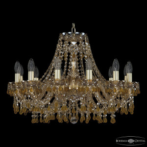 Подвесная люстра Bohemia Ivele Crystal 1410/12/240 G V1003 M721