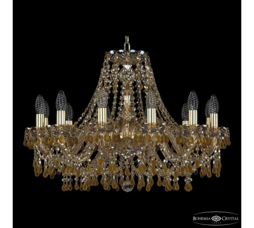 Подвесная люстра Bohemia Ivele Crystal 1410/12/240 G V1003 M721 Подвесная люстра Bohemia Ivele Crystal 1410/12/240 G V1003 M721