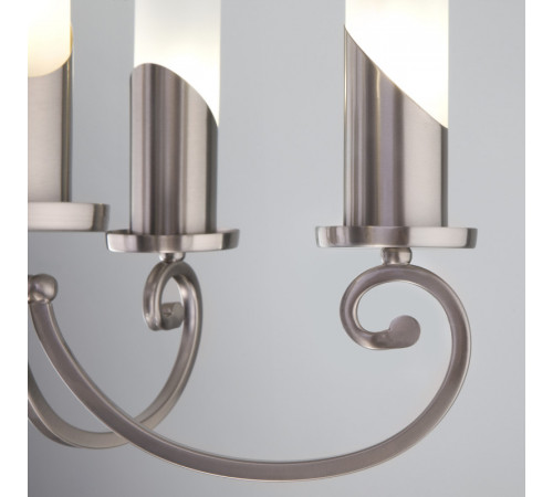 Подвесная люстра Eurosvet 60117/5 никель