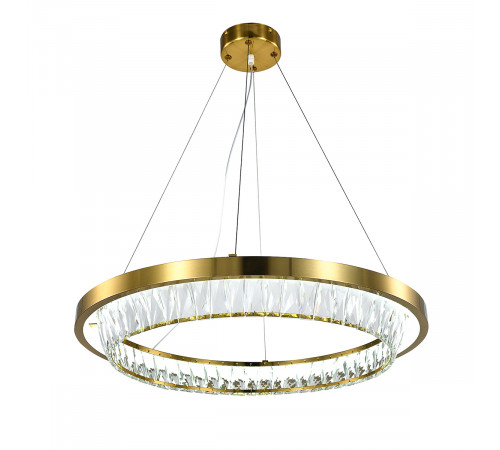 Подвесная люстра Indigo Riva 12045/1P Brass V000102L