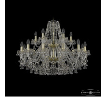 Подвесная люстра Bohemia Ivele Crystal 1409/12+6/300/2d G